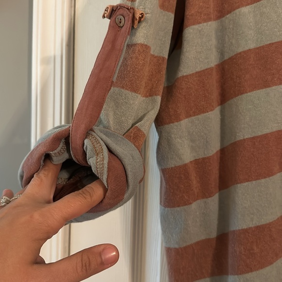 Oli & Hali striped henley - Picture 3 of 10